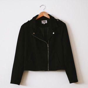 BLACK SUEDE JACKET